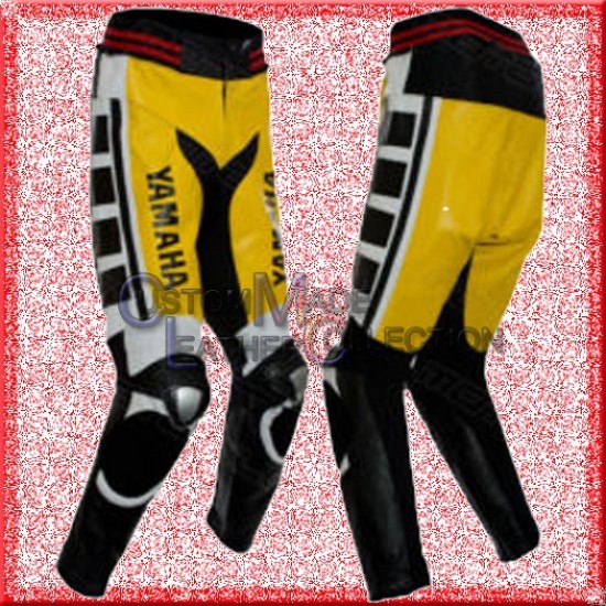 Yamaha Motorbike Leather Pant/Biker Leather Pant