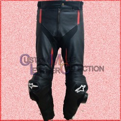 Black Alpainstar Motorbike Leather Pant/Black Alpainstar Biker Leather Pant