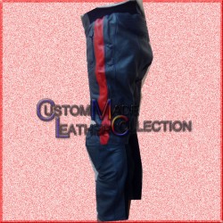 Captain America The Winter Soldier Motorcycle Leather Pant/Biker Leather Pant