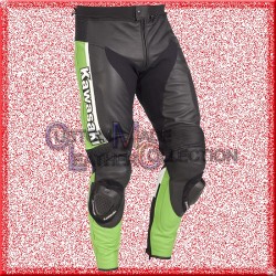 KAWASAKI Motorbike Leather Pant/MONSTER Biker Leather Pant