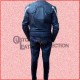 New Captain America Steve Rogers Motorcycle Leather Suit/Men Biker Leather Suit