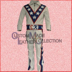 Evel Knievel Motorcycle Leather Suit/Biker Leather Suit