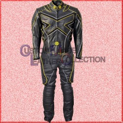 X Men 3 Wolverine Last Stand Motorcycle Leather suit/Men Biker Leather Suit