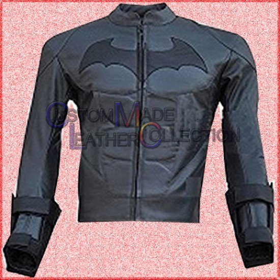 Batman: The Dark Knight Rises Leather jacket/Biker Leather Jacket