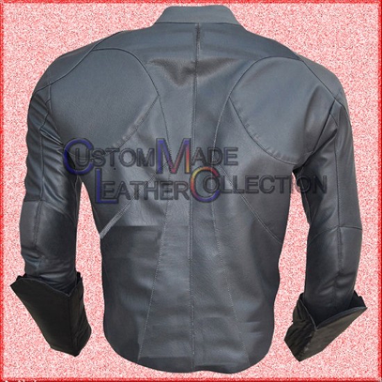 Batman: The Dark Knight Rises Leather jacket/Biker Leather Jacket
