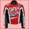 Carpe Diem Crazy Horse Red Riding Cary Ford Biker Leather Jacket/Biker Leather Jacket