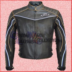 Buell Motorcycle Leather Jacket/Biker Leather Jacket