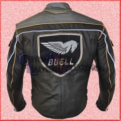 Buell Motorcycle Leather Jacket/Biker Leather Jacket