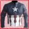 Age Of Ultron Biker Leather Jacket/Captain America Biker Leather Jacket
