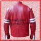 Fight Club Motorbike Racing Leather Jacket/Biker Leather Jacket