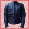 Deadpool movie Motorcycle Leather Jacket / Deadpool Costume Red Jacket