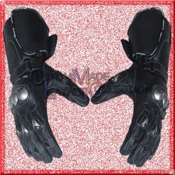 Monster Energy Leather Gloves/MOTOGP Biker Leather Gloves
