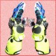 Rossi Motorbike Leather Gloves-2017/Biker Leather Gloves