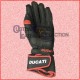 Ducati Motorbike Leather Gloves/MOTOGP Biker Leather Gloves