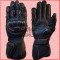 Black Motorbike Leather Racing Gloves/Biker Racing Gloves