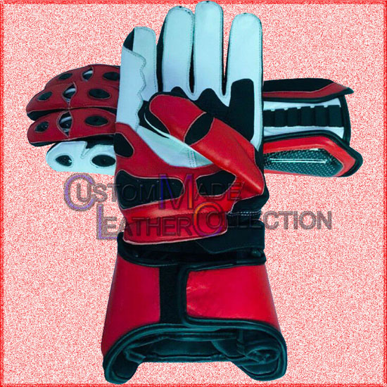 Motorbike Leather Racing Gloves/MOTOGP Biker Racing Gloves