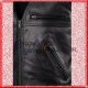 Men Black Classic Side Lace Leather Vest/Men Biker Leather Vest