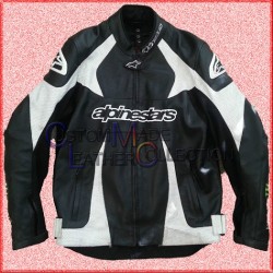 Alpinestars Motorbike Leather Jacket/Biker Leather Jacket
