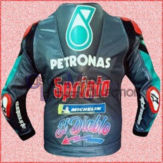 Yamaha Petronas Biker Racing Leather Jacket/Biker Leather Jacket