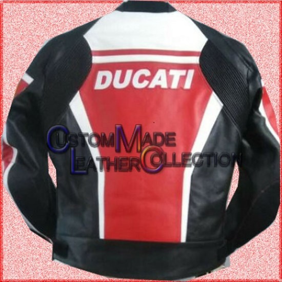 REPLICA Ducati Motorbike Leather Jacket/Biker Leather Jacket