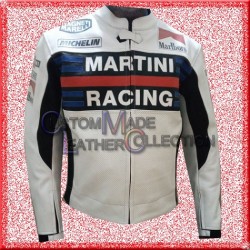 Yamaha Martini Biker Racing Leather Jacket/Biker Leather Jacket