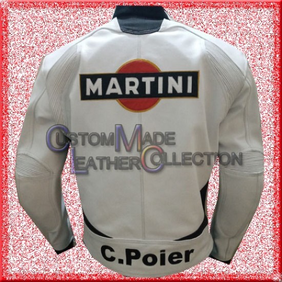 Yamaha Martini Biker Racing Leather Jacket/Biker Leather Jacket