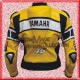 Yamaha Yellow Motorbike Racing Leather Jacket/Biker Leather Jacket