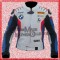 Leon Haslam BMW Motorbike Leather Jacket/Men Biker Leather Jacket