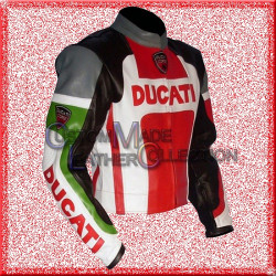 Ducati Superbike Motorbike Leather Jacket/Men Biker Leather Jacket