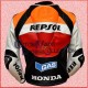 Honda Repsol Black Motorbike Racing Leather Jacket/Biker Leather Jacket