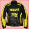 Yamaha R1, Black/Yellow Motorbike Racing Leather Jacket/Biker Leather Jacket