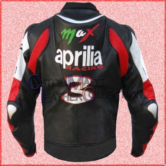 Aprilia Motorbike MOTOGP Racing Leather Jacket/Biker Leather Jacket