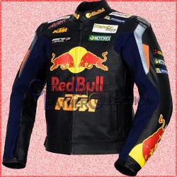 Men Redbull KTM Motorbike Leather Jacket/Biker Leather Jacket