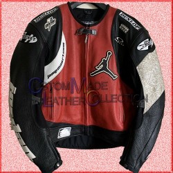 Jordan Motorbike Leather Jacket / Jordan Biker Leather Jacket