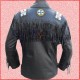 Cowboy Suede Leather Jacket Fringed & Beaded/Western Cowboy Leather Jacket