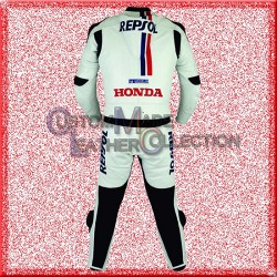 Honda Repsol Motorbike Motorcycle MotoGP Leather Racing Suit/Biker Leather Suit