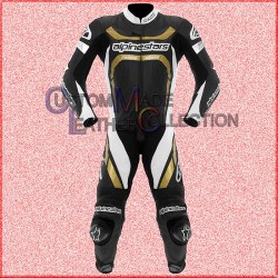 Alpinestars Motorbike Racing Leather Suit/Biker Leather Suit