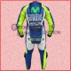Valentino Rossi Movistar Yamaha Motorbike Leather Suit/Biker Leather Suit