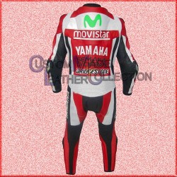 Yamaha Movistar Moto GP Motorbike Race Leathers Suit/Biker Leather Suit