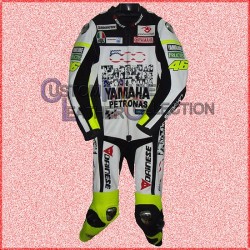 Yamaha Petronas Motorbike Leather Suit | Genuine Leather Suit