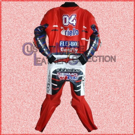 Ducati Motorbike Race Leathers Suit/Men Biker Leather Suit