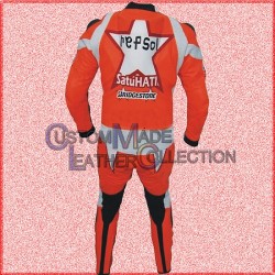 Honda Repsol Motorbike Motorcycle MotoGP Leather Racing Suit/Men Biker Leather Suit